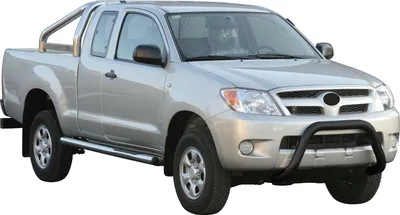 Immagine prodotto di Barra di protezione paraurti anteriore per Toyota Hilux 2006-2011 ø76mm acciaio nero