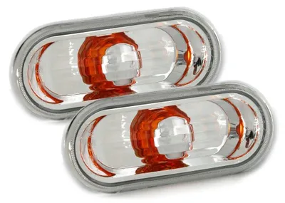 Für VW Passat 3B B5 Polo 6N 9N Lupo Fox 2 Stück Seitenblinker Klarglas Orange in der Farbe von AD TUNING GmbH & Co. KG