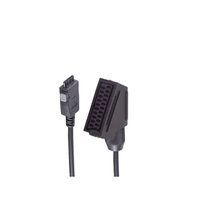 Image de shiverpeaks BS77393 Adaptateur de câble Samsung Scart noir (BS77393)