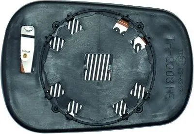 Produktbild von DIEDERICHS Spiegelglas Außenspiegel Links für FORD Fiesta Mk5 Schrägheck (JH1, JD1, JH3, JD3) Konvex Beheizbar 1475227