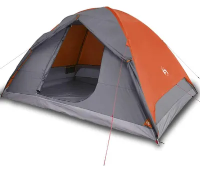 Produktbild von vidaXL Kuppel-Campingzelt 6 Personen Orange Wasserdicht