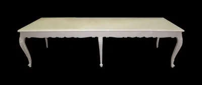 Produktbild von Casa Padrino Barock Esstisch mit Glasplatte 300 x 88 x H. 83 cm - Luxus Esstisch