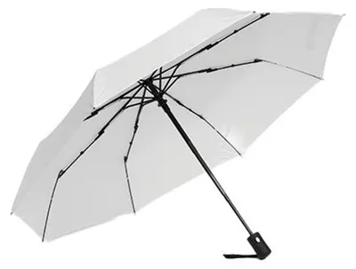 Immagine prodotto di L-Merch - Ombrello tascabile antivento "Plopp" LT5953 (taglia unica) (bianco)