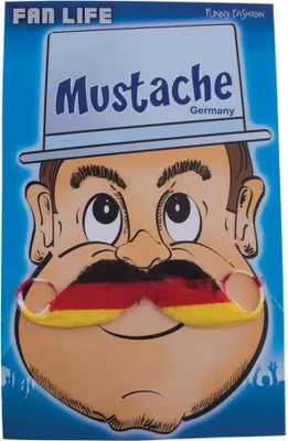 Produktbild von Schnurrbart - Schlaaaaand selbsthaftend 12cm