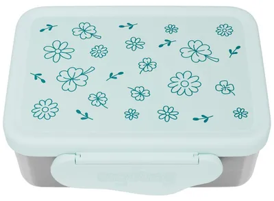 Produktbild von Ergobag Blumen Edelstahl Brotdose