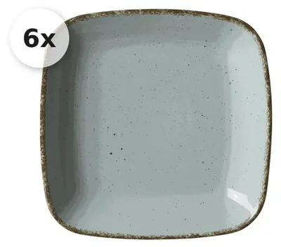 Produktbild von Suppenteller 6er Set Casa blau
