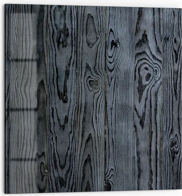Produktbild von DEQORI Küchenrückwand Glas 60x60 cm 'Kieferholzmaserung' Spritzschutz Bad Rückwand