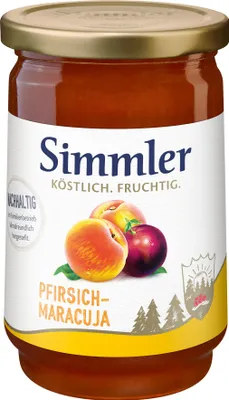 Produktbild von Simmler Pfirsich-Maracuja-Konf. Ex. 450g