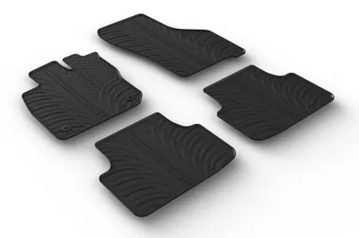 Imagen del producto de Alfombrillas de goma, delanteras y traseras, NUEVAS