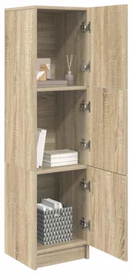 Zdjęcie produktu dla vidaXL Wysoka komoda Sonoma dąb 31,5 x 32 x 122,5 cm