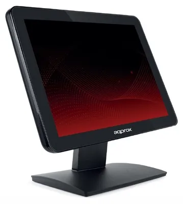 Produktbild von 15 kapazitiver Touchscreen-Monitor tpv approx appmt15cap2 vga schwarz 5ms 300cd/m2 multitouch de 10 point