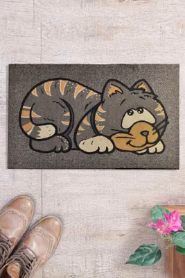 Produktbild von Conceptum Hypnose, Gatto- Gatto CHL, Bunt, Fußmatten, 40 x 60 cm, 100% PVC