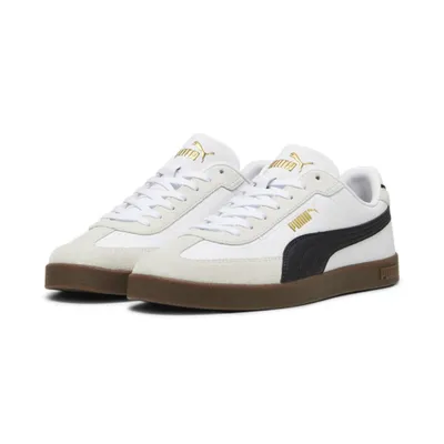 Produktbild von Puma Unisex Echtleder Sneaker 'PUMA Club II Era' PUMA White-PUMA Black-Vapor Gray, Neutral EU:36 EU