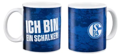 Produktbild von FC Schalke 04 S04 Kaffeebecher Ich bin ein Schalker