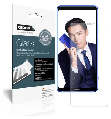 Produktbild von 2x Schutzfolie für Honor Note 10 matt - Anti-Shock 9H Folie dipos Glass