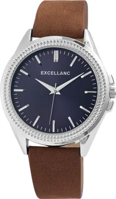 Produktbild von Excellanc Herrenuhr mit Kunstlederionsband
