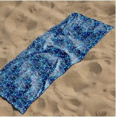Produktbild von Strandtuch Mikrofaser, schnelltrocknend, 140 x 70 cm, für Strand und Pool