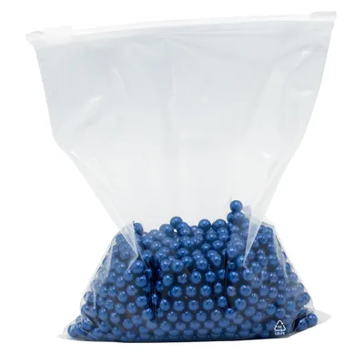 Produktbild von Gleitverschlussbeutel LDPE 225 x 310 mm, Ziehverschlussbeutel 60 my 500 Stk.