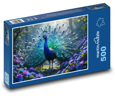 Zdjęcie produktu dla martinpuzzle - Puzzle 500 - Páv