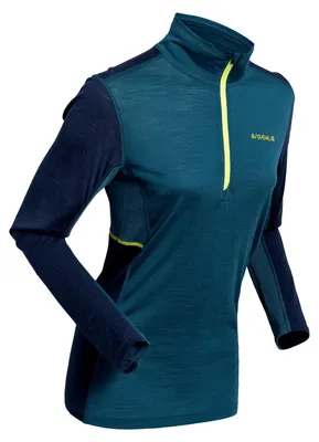 Produktbild von DAEHLIE Damen Skiunterwäsche Performance Wool Halfzip