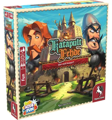 Zdjęcie produktu dla Pegasus Catapult Feud, Gra planszowa, Taktyczny, 6 lat(a), 15 min, 20 min