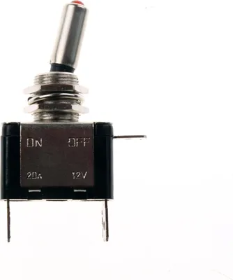 Produktbild von Kippschalter Metall - 12V/20A mit Kontrollleuchte