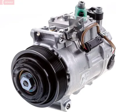 Produktbild von DENSO DCP17165 6SEU16C Klimaanlage Klimakompressor ND-8 R134a passend für MERCEDES-BENZ C-Klasse Limousine (W204) C-Klasse T-modell (S204) GLK