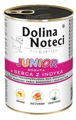 Immagine prodotto di Dolina Noteci Cuore di tacchino Junior 400g