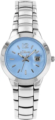 Produktbild von s.Oliver Damen Uhr Armbanduhr Edelstahl silber 2038592