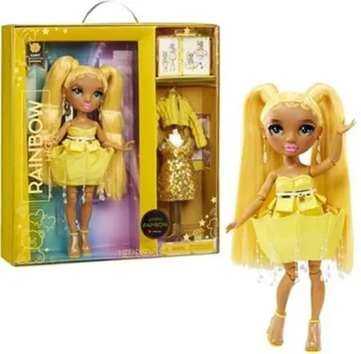 Produktbild von Rainbow High 587347EUC, Modepuppe, Weiblich, 4 Jahr(e), Mädchen, 280 mm, Gelb