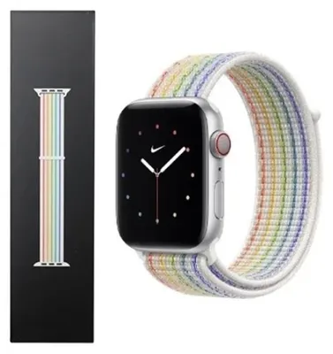 Zdjęcie produktu dla Apple MGXU4ZM/A, Band, Smartwatch, Wielobarwny, Apple, Watch 40 mm/41 mm/42 mm, Nylon