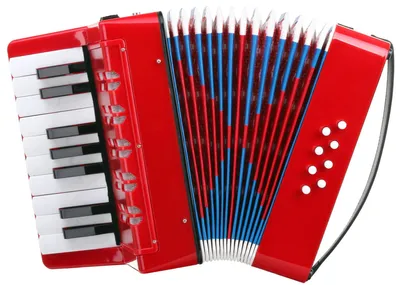 Image de Accordéon pour enfants Proline rouge