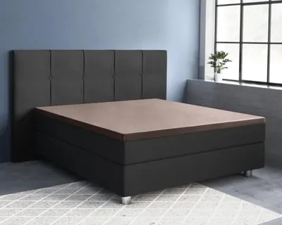 Productafbeelding van Primaviera Deluxe Topper Satijn Hoeslaken Taupe 180 x 220 cm