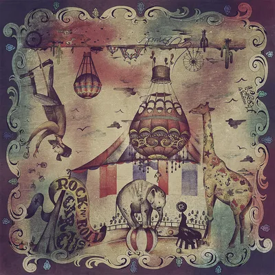 Produktbild von Motorrad-Bandana DMD Square Circus