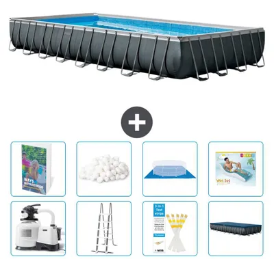 Produktbild von Ultra XTR Pool Rechteckig - 975x488x132 cm - 9-teilig  S527