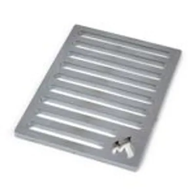 Obrázok produktu pre Rošty na kachle 14x19cm z masívnej ocele - odolnejšie ako liatinové rošty - pre kachle a krby