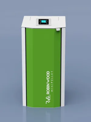 Produktbild von Robin Wood MiniPellet – kompakter Pelletkessel A++ – 12, 15, 18, 24, 30 kW - 24 kW