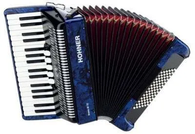 Zdjęcie produktu dla Hohner Bravo III 72 Akordeon klawiszowy Dark Blue