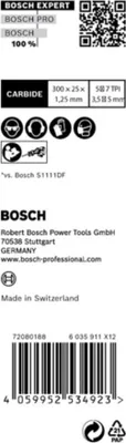 Obrázek produktu pro Bosch EXPERT "Bourání dřeva s kovem" S 1267 XHM, 10 kusů 2608900402