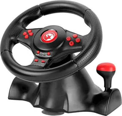 Produktbild von Kierownica Marvo GT-903, kierownica z pedałami i dźwignią zmiany biegów, 16przycisk, USB, czarny