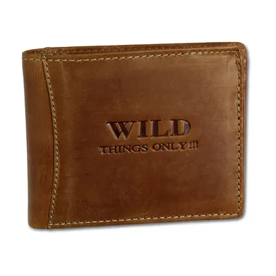 Produktbild von Wild Things Only braun Leder Portemonnaie D2OPJ103O