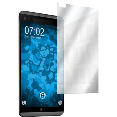 Produktbild von 8er-Pack PhoneNatic Displayschutzfolien verspiegelt  kompatibel mit LG V20