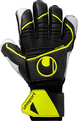 Produktbild von uhlsport Torwarthandschuhe SOFT FLEX FRAME JR. Children 1011358_02 schwarz/fluo gelb 5