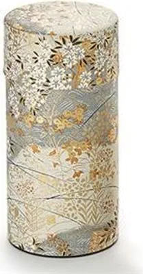 Produktbild von Dose "Kyoko", 150g Weißblech, mit Aromaverschluß H 15,5 cm, Ø 7,5 cm