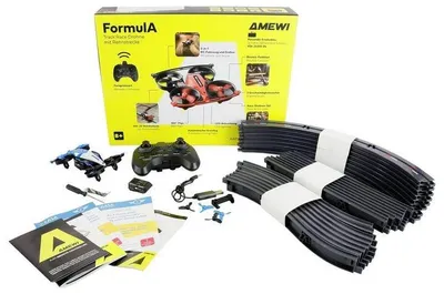 Produktbild von Amewi DRE Drohne Formul A Track Race + Rennstrecke blau