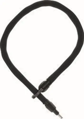 Productafbeelding van ABUS frameslot-inlegketting IvyTex Adaptor Chain 6KS + slotzak ST5950 - Fietsslot met een vuil- en vochtwerende hoes - 6 mm dikke ketting - Zwart