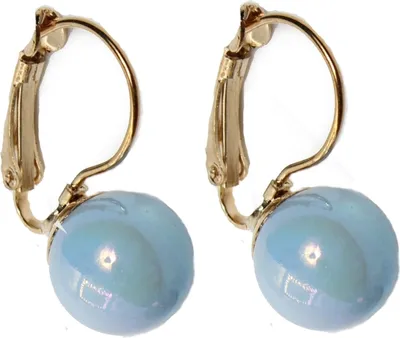 Produktbild von Ohrclips Kugel Ohrringe earrings Blau