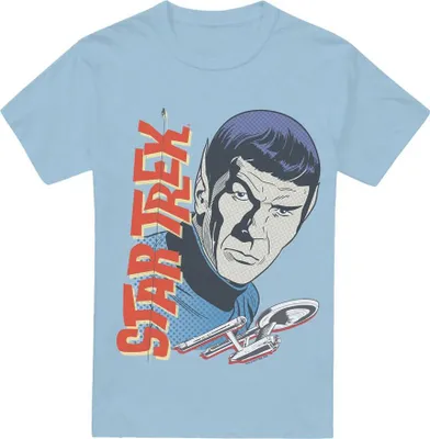 Obrázok produktu pre Star Trek - Tričko pre mužov TV5979 (M) (Svetlo modrá)