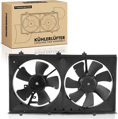 Immagine prodotto di Frankberg 1x radiatore motore a doppia ventola con telaio ventola radiatore Mitsubishi Lancer VII Outlander II ASX