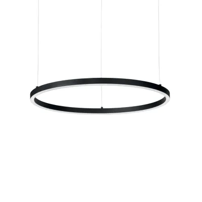 Produktbild von Moderne Hängeampel Aluminium-Kunststoff Schwarz Led 38W 3000K